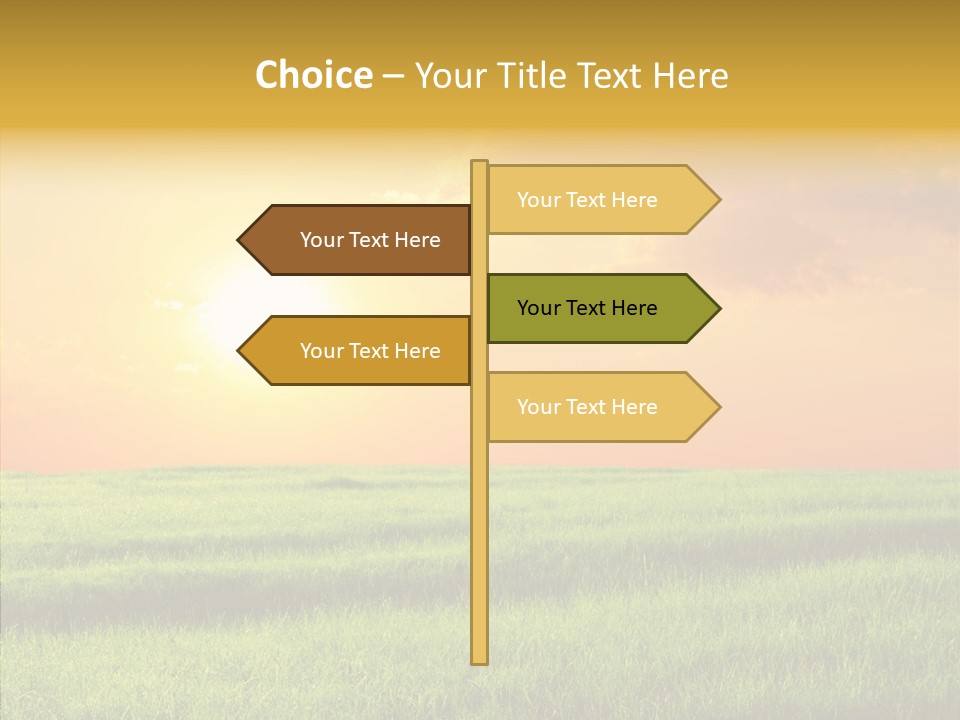 Autumn Background Farming PowerPoint Template