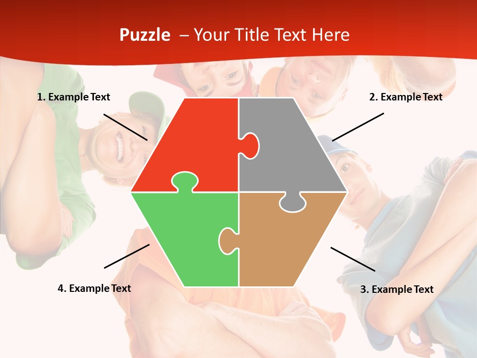 Teens Best Friendship PowerPoint Template