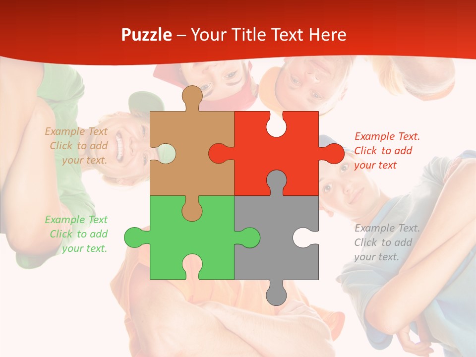 Teens Best Friendship PowerPoint Template