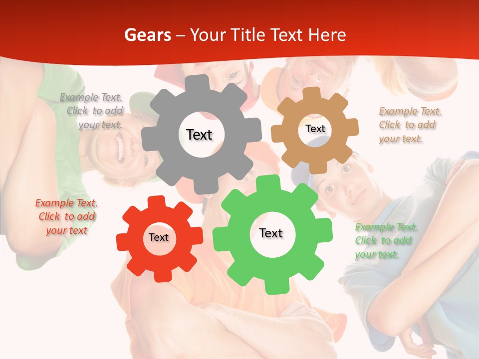 Teens Best Friendship PowerPoint Template