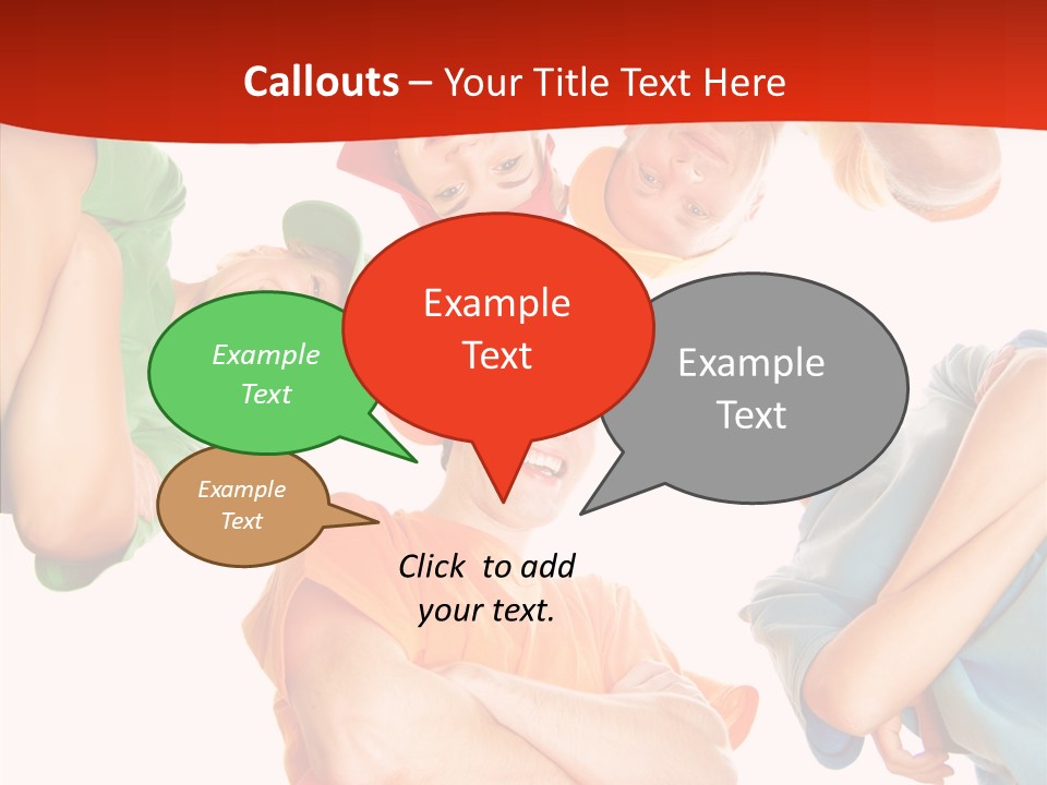 Teens Best Friendship PowerPoint Template