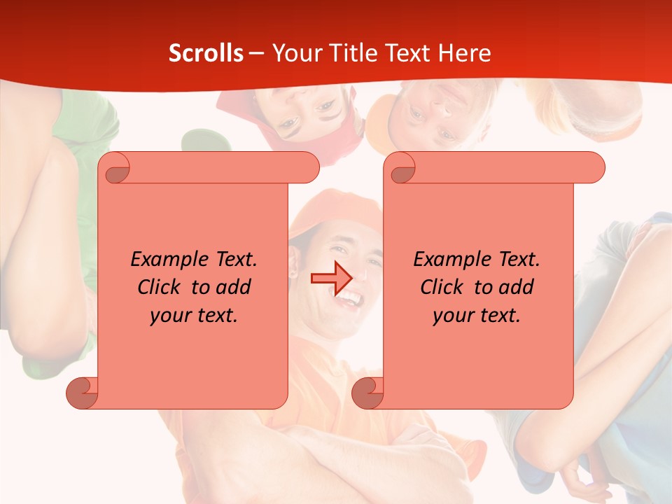 Teens Best Friendship PowerPoint Template