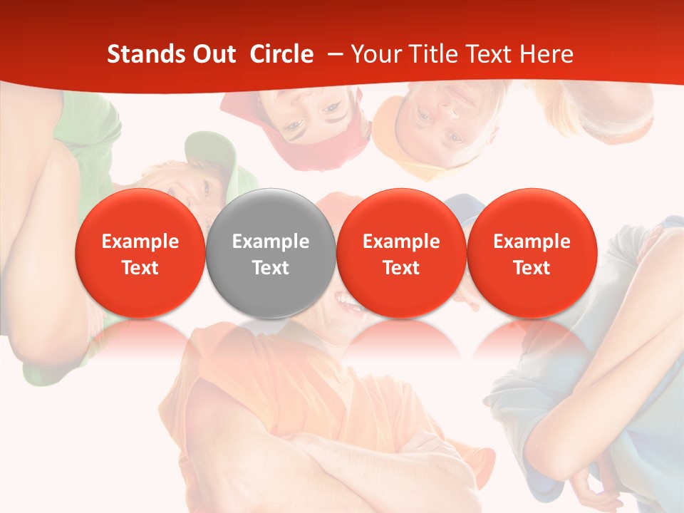 Teens Best Friendship PowerPoint Template