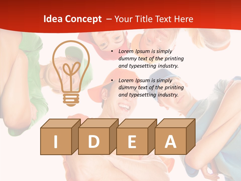 Teens Best Friendship PowerPoint Template