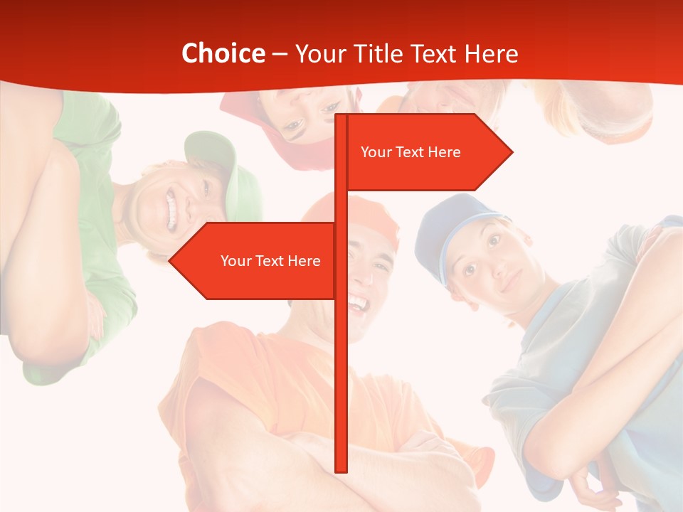 Teens Best Friendship PowerPoint Template