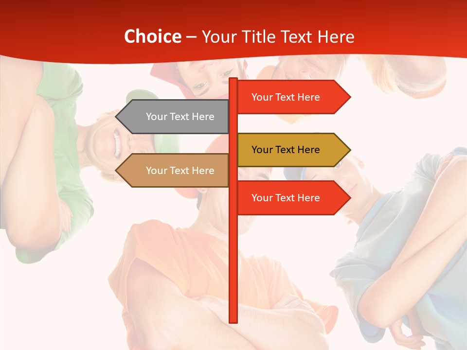 Teens Best Friendship PowerPoint Template