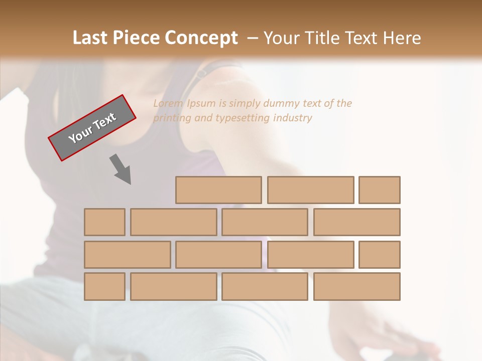 Slim Body Train PowerPoint Template