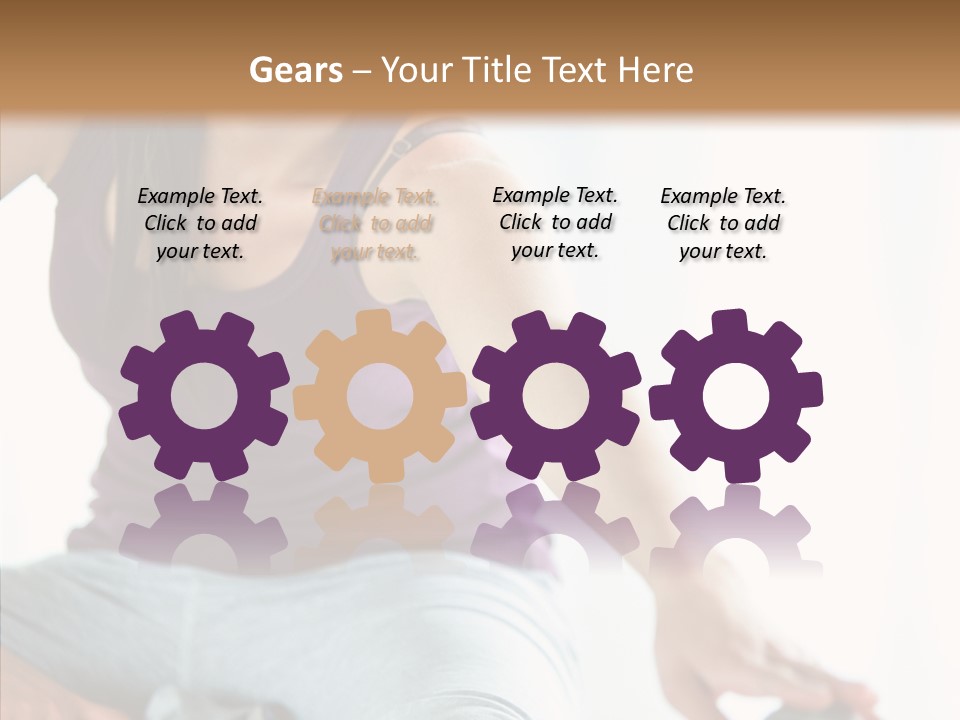 Slim Body Train PowerPoint Template