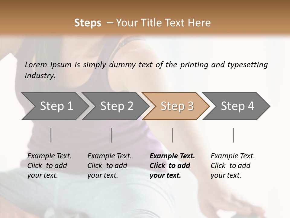Slim Body Train PowerPoint Template