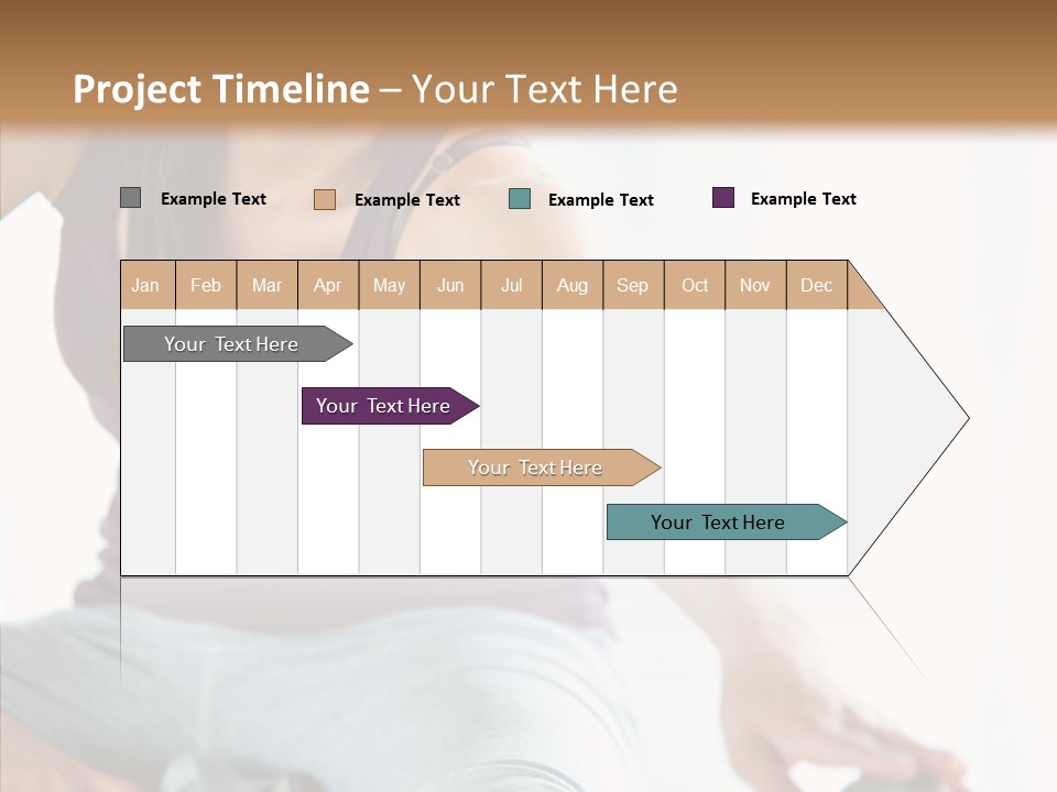 Slim Body Train PowerPoint Template
