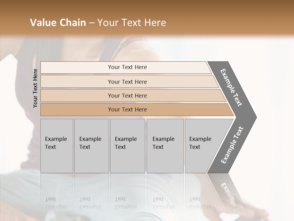 Slim Body Train PowerPoint Template