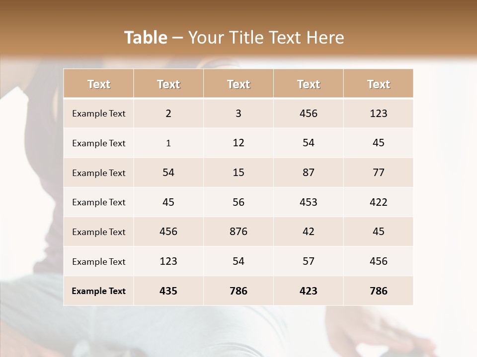 Slim Body Train PowerPoint Template