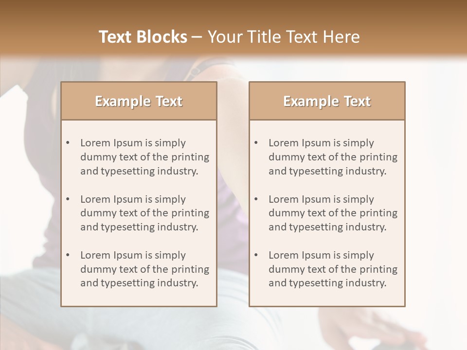 Slim Body Train PowerPoint Template