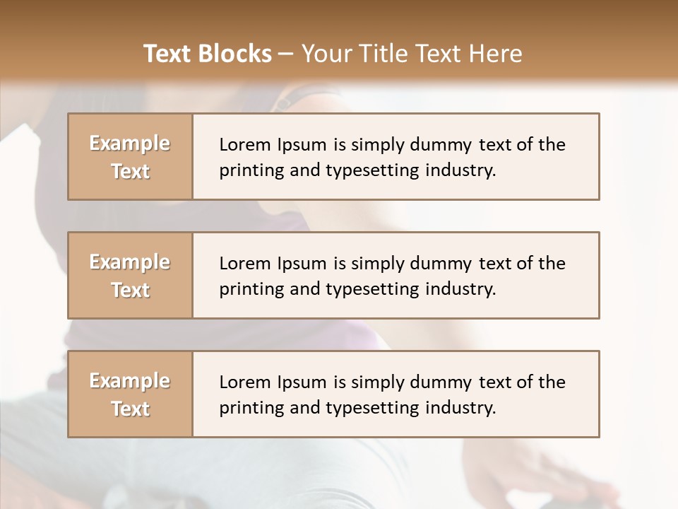 Slim Body Train PowerPoint Template