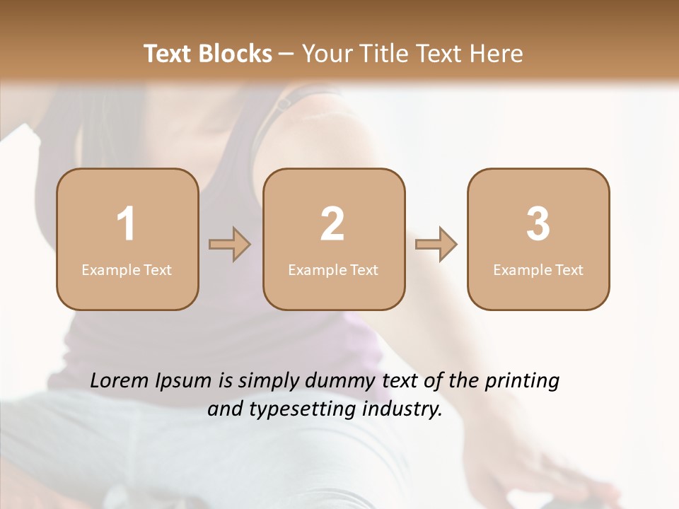 Slim Body Train PowerPoint Template