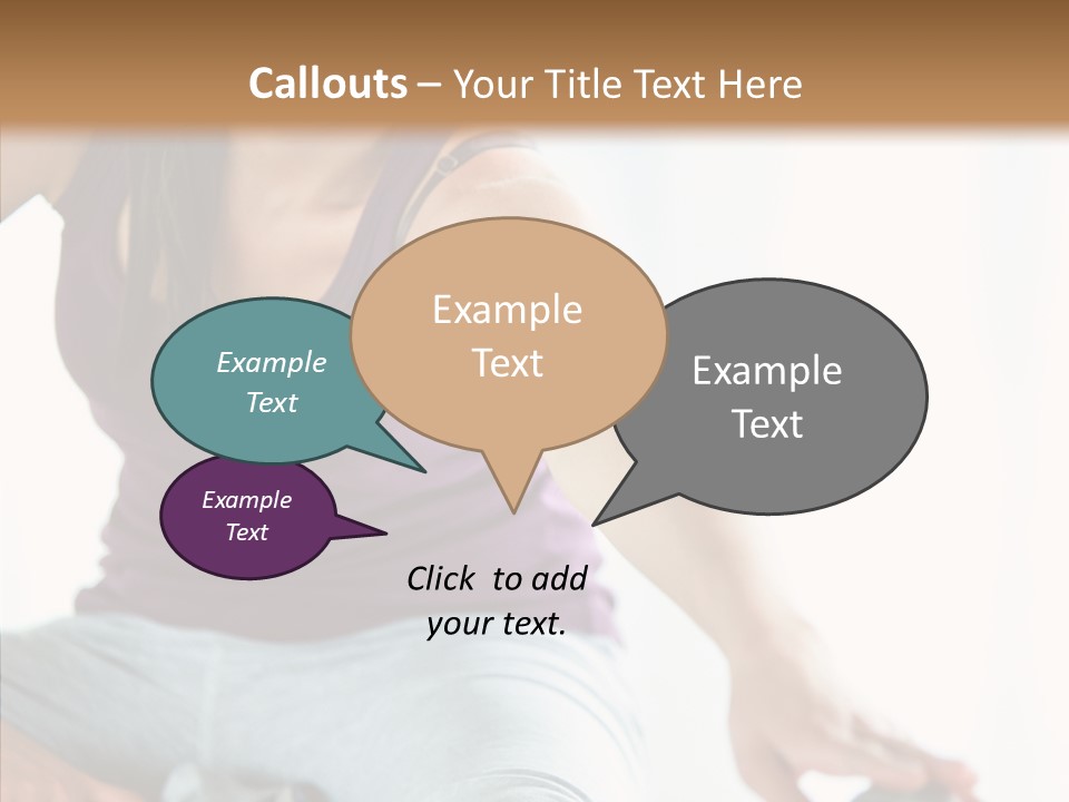 Slim Body Train PowerPoint Template