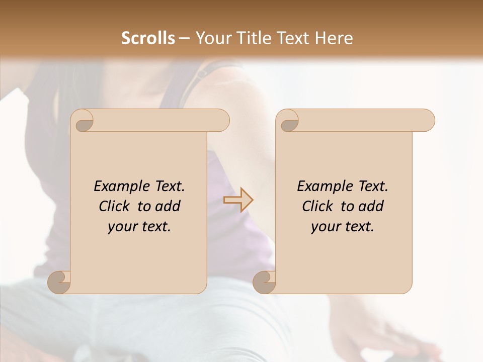 Slim Body Train PowerPoint Template