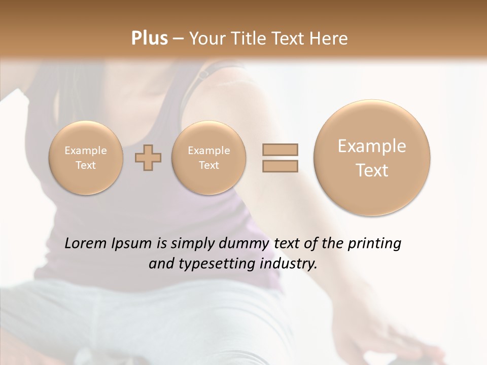 Slim Body Train PowerPoint Template