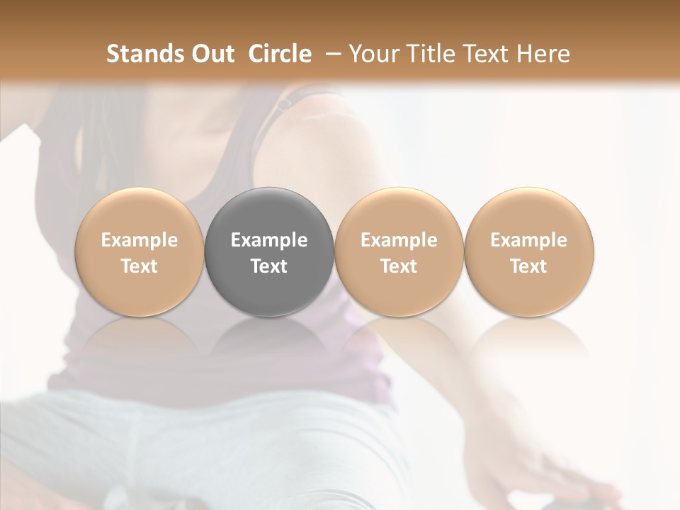 Slim Body Train PowerPoint Template