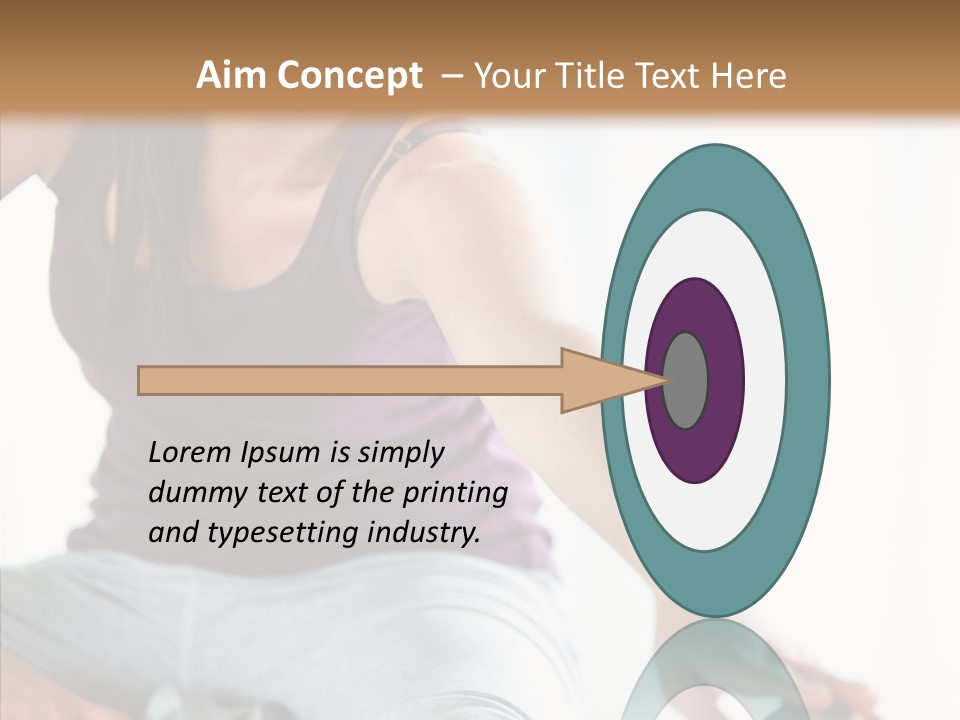 Slim Body Train PowerPoint Template
