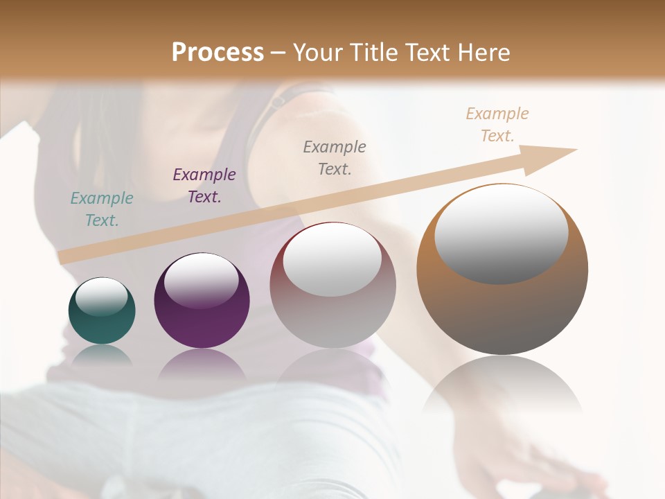 Slim Body Train PowerPoint Template