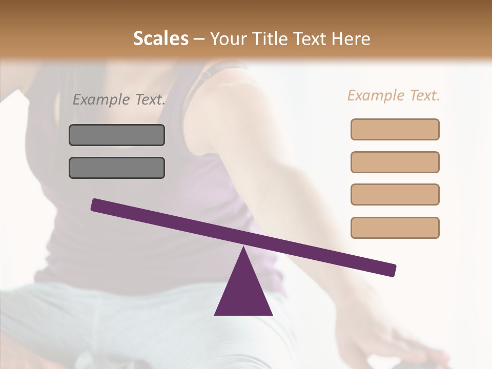 Slim Body Train PowerPoint Template