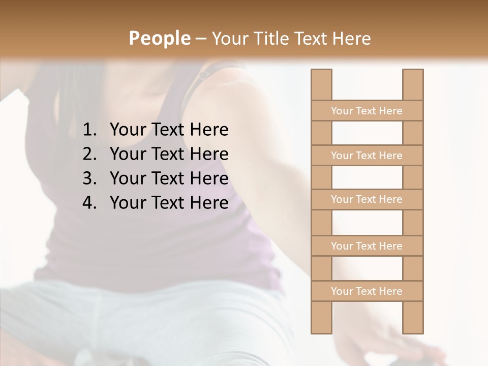 Slim Body Train PowerPoint Template