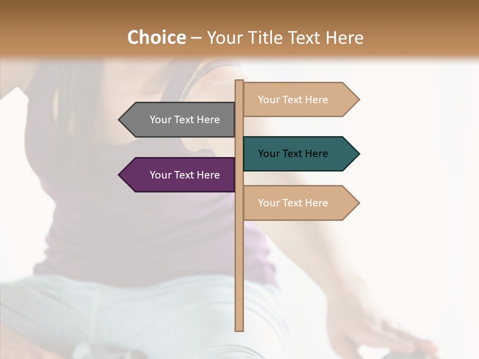 Slim Body Train PowerPoint Template