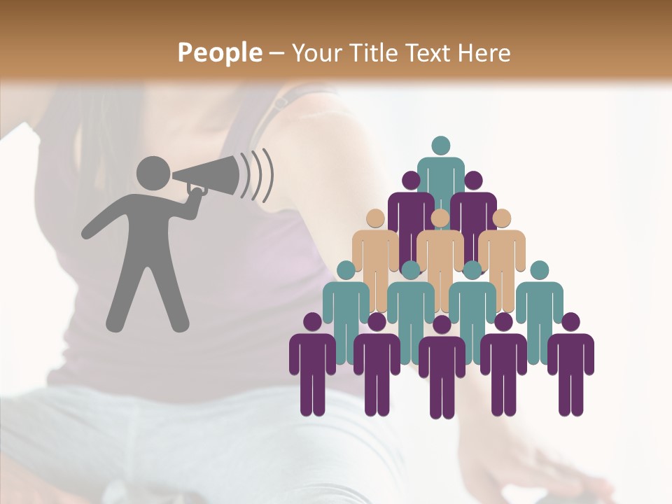 Slim Body Train PowerPoint Template