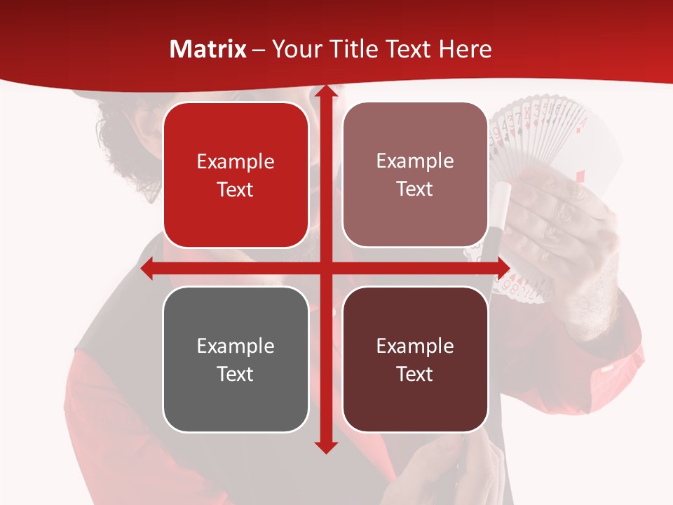 Young Isolated Beard PowerPoint Template