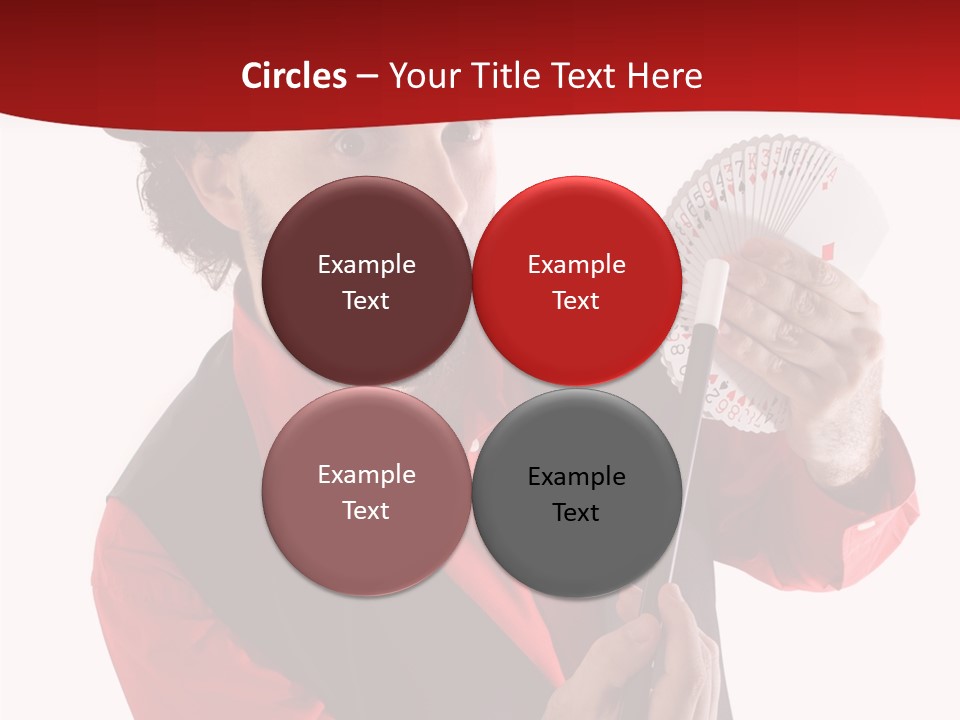 Young Isolated Beard PowerPoint Template