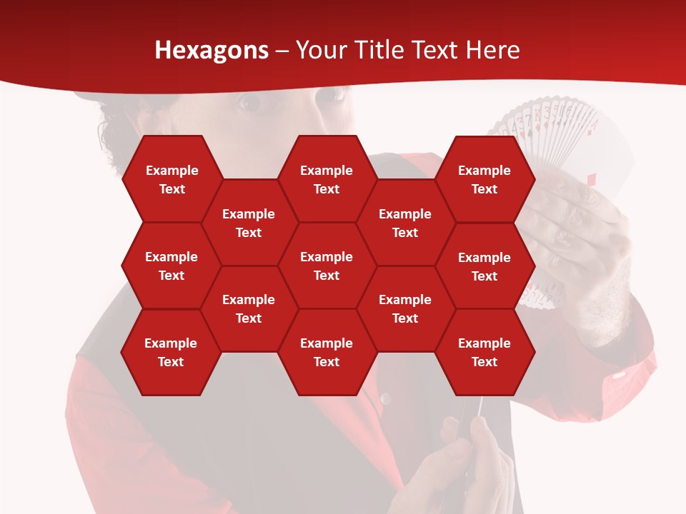 Young Isolated Beard PowerPoint Template