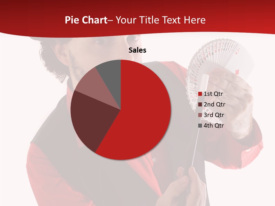 Young Isolated Beard PowerPoint Template