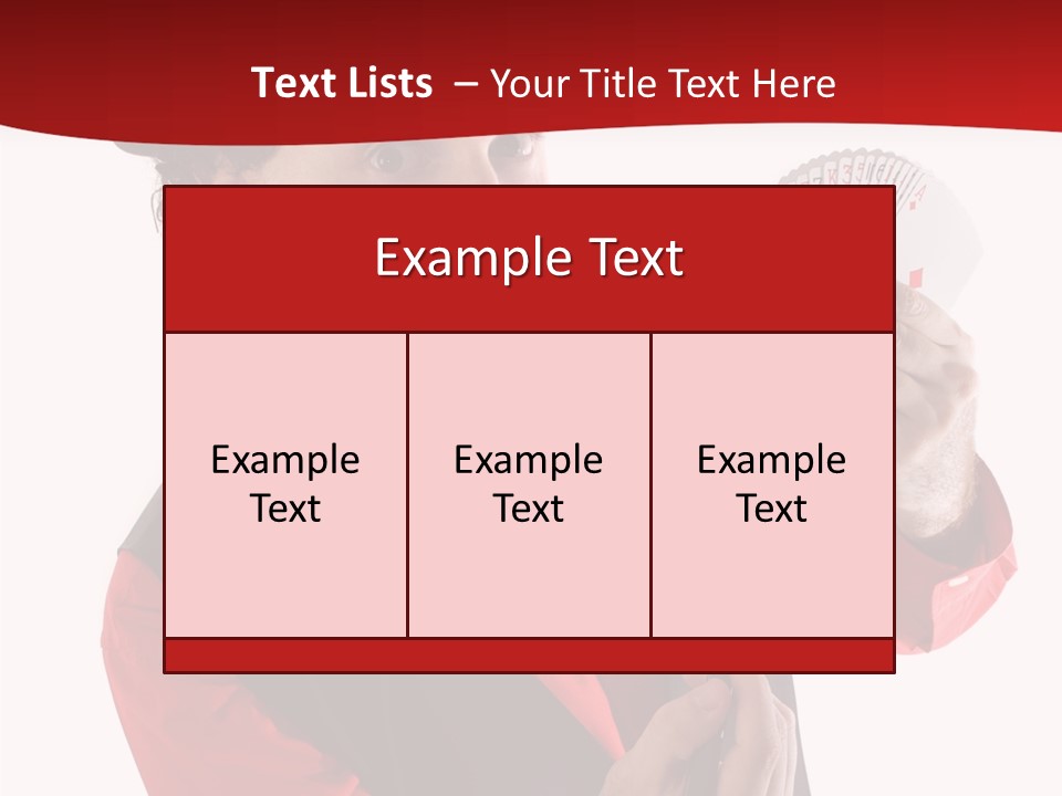 Young Isolated Beard PowerPoint Template