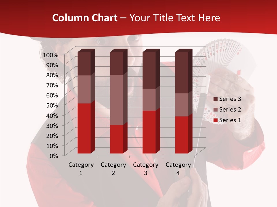 Young Isolated Beard PowerPoint Template