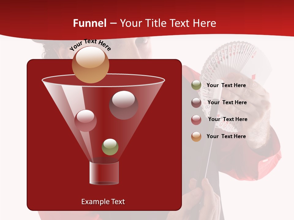 Young Isolated Beard PowerPoint Template