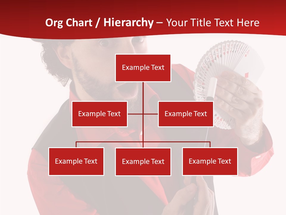 Young Isolated Beard PowerPoint Template