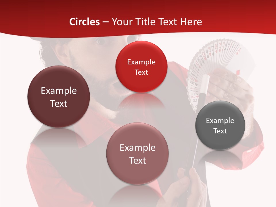 Young Isolated Beard PowerPoint Template