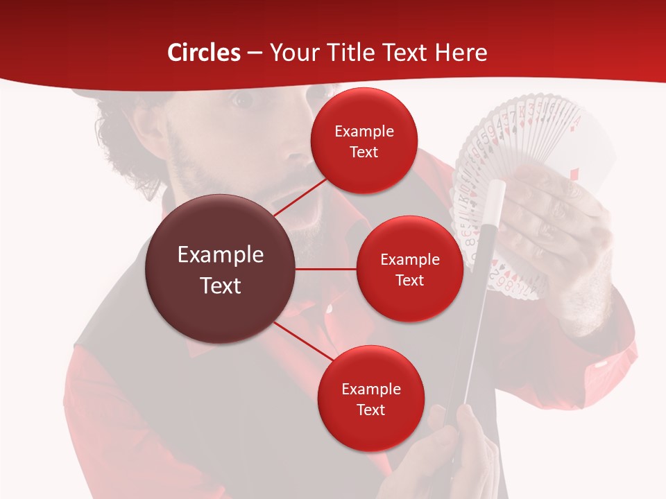 Young Isolated Beard PowerPoint Template