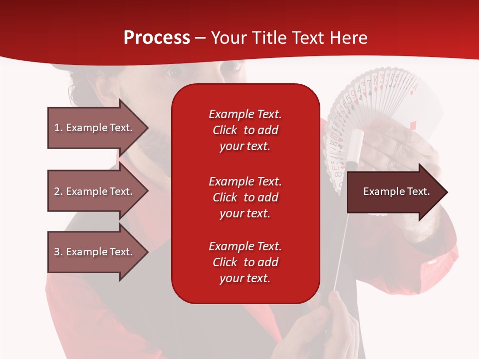 Young Isolated Beard PowerPoint Template