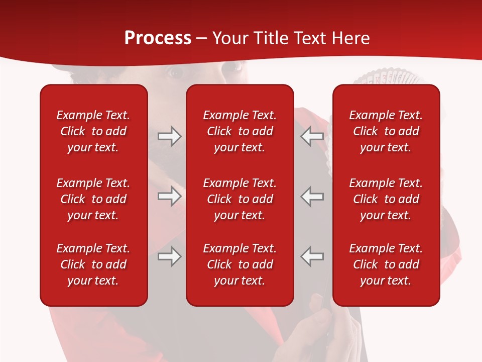 Young Isolated Beard PowerPoint Template