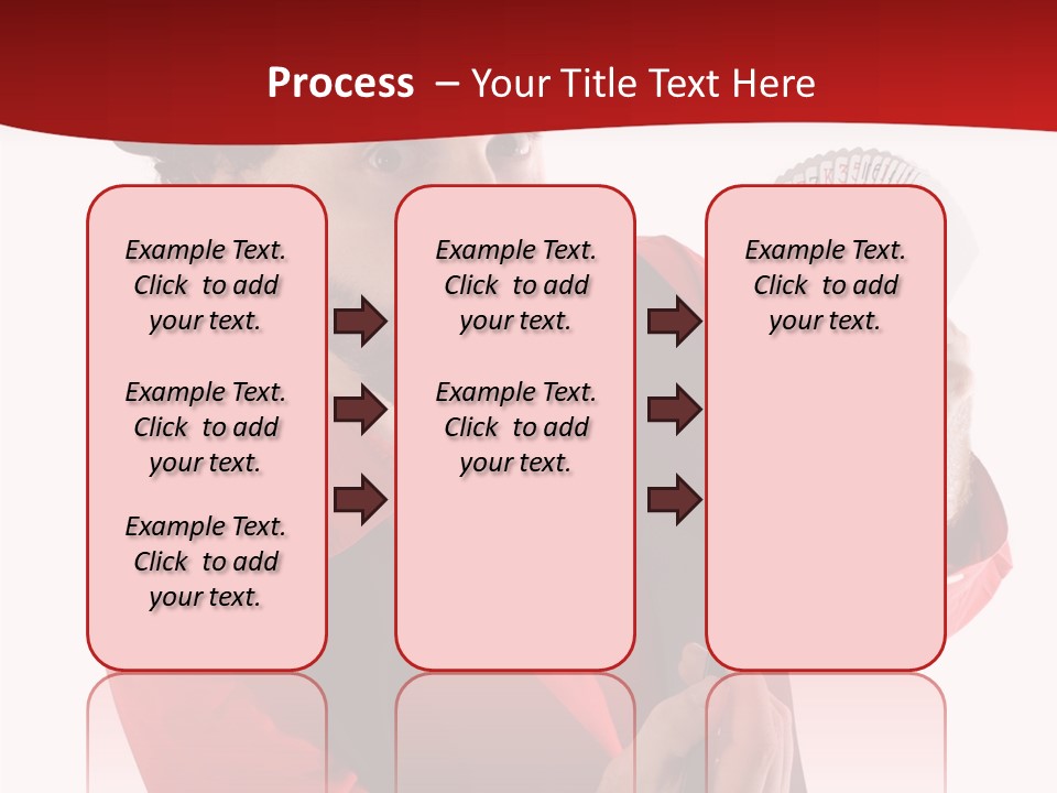 Young Isolated Beard PowerPoint Template