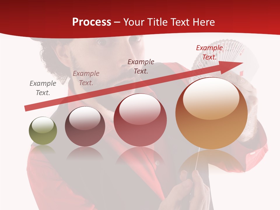 Young Isolated Beard PowerPoint Template