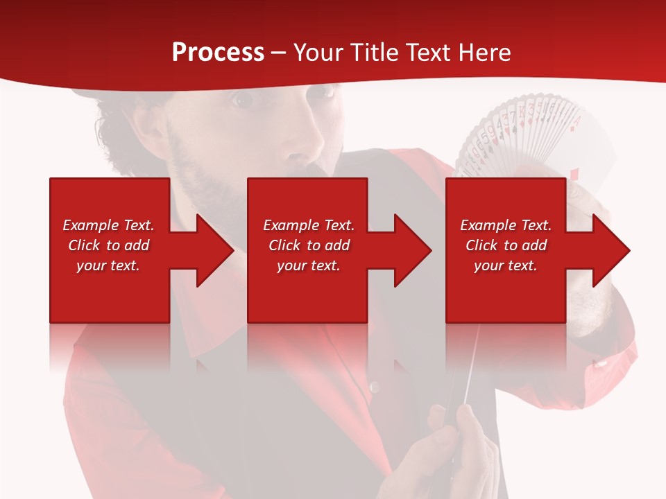 Young Isolated Beard PowerPoint Template