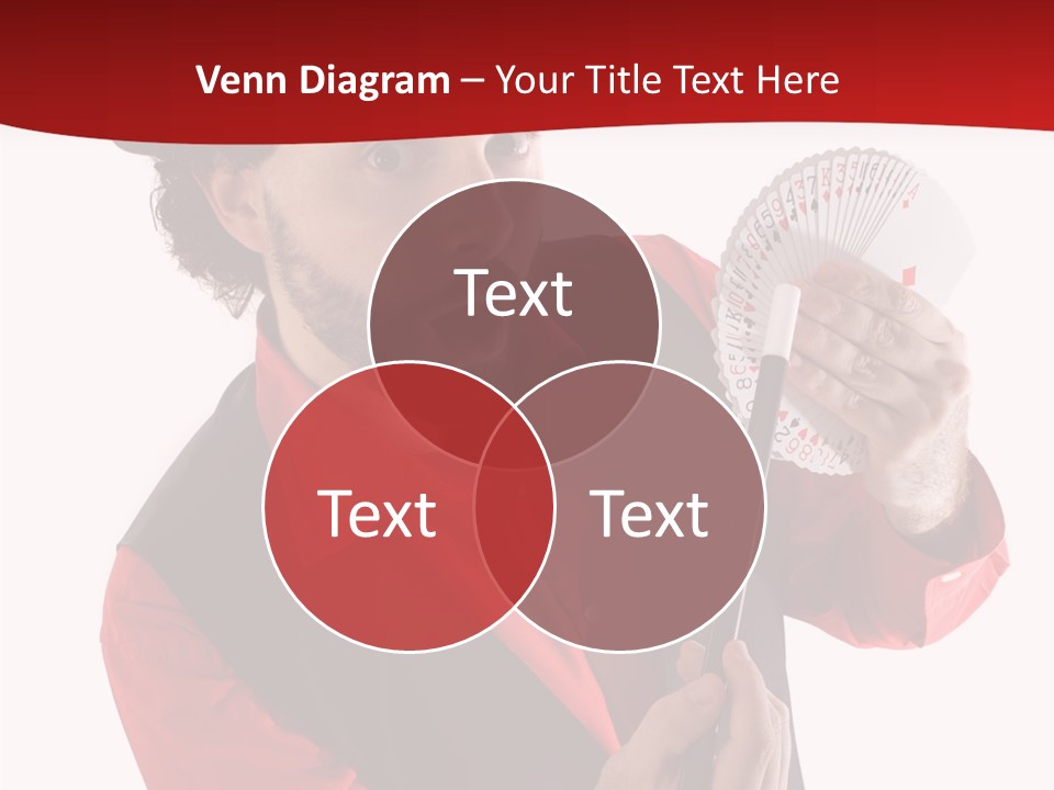 Young Isolated Beard PowerPoint Template