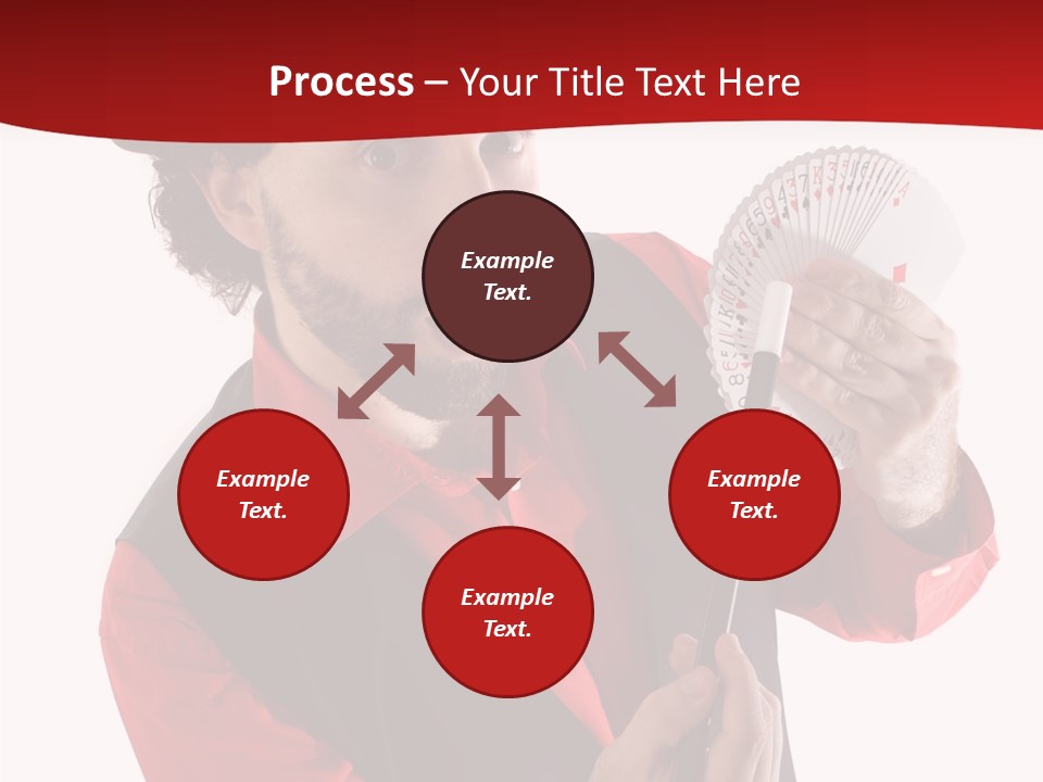 Young Isolated Beard PowerPoint Template