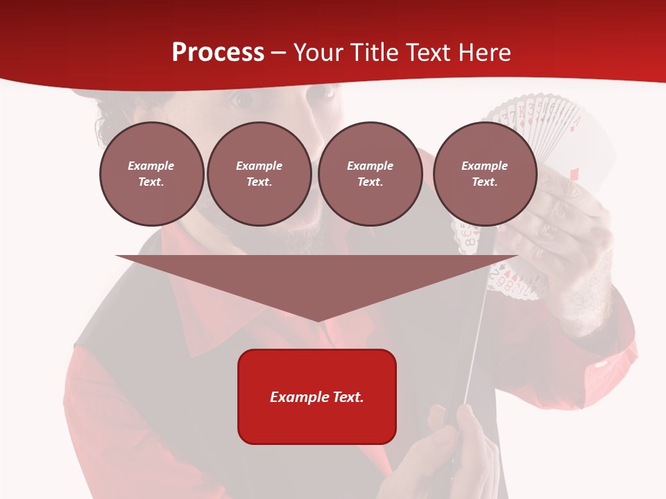 Young Isolated Beard PowerPoint Template