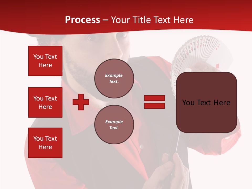 Young Isolated Beard PowerPoint Template