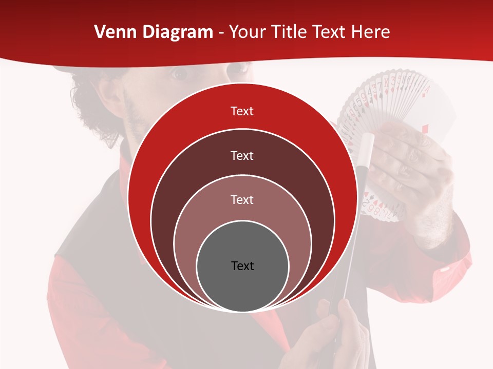 Young Isolated Beard PowerPoint Template