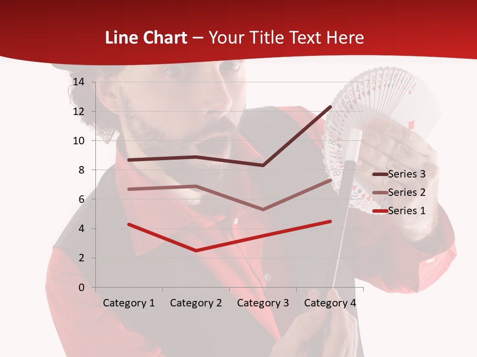 Young Isolated Beard PowerPoint Template